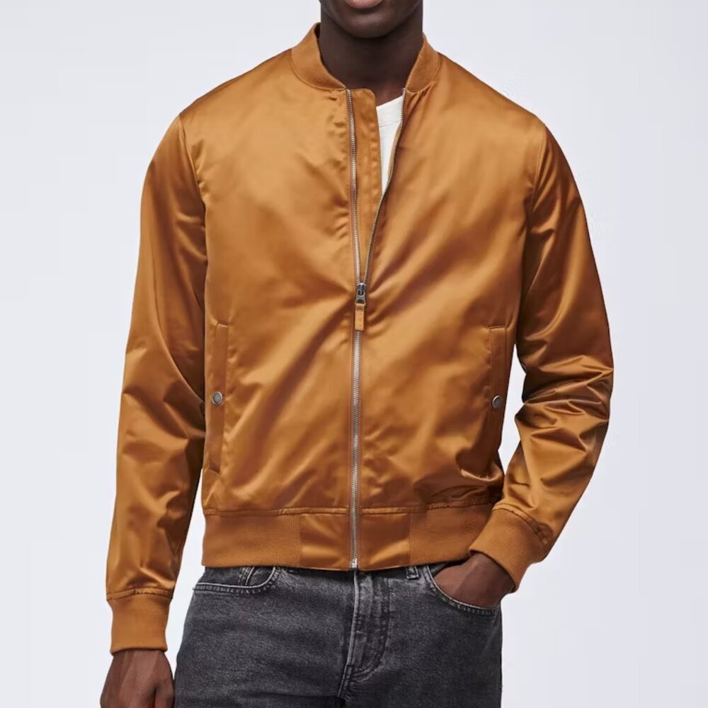 Bonobos The Boulevard Bomber Jacket Slim Fit Medium NWOT